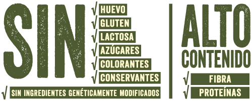 Sem conservantes nem corantes